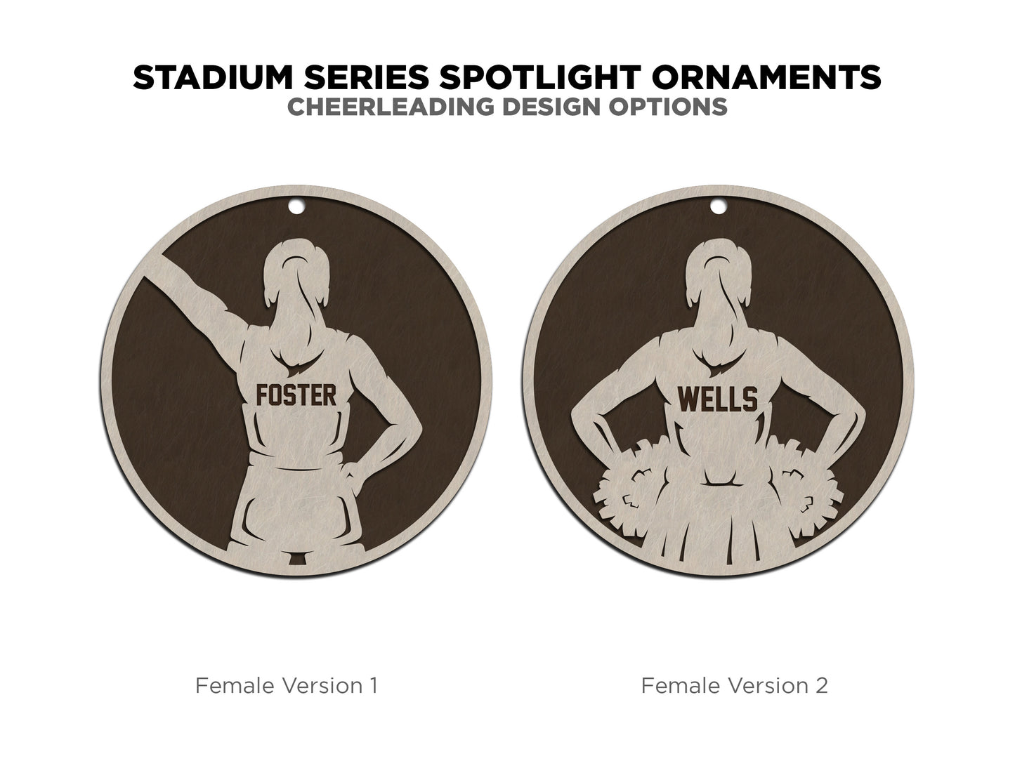 Personalized Sports Ornaments