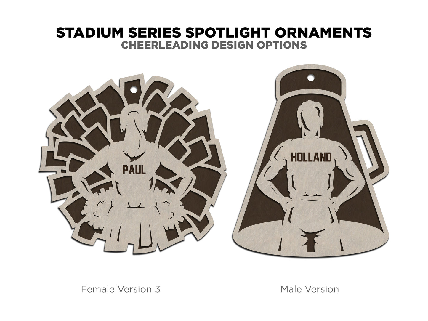 Personalized Sports Ornaments