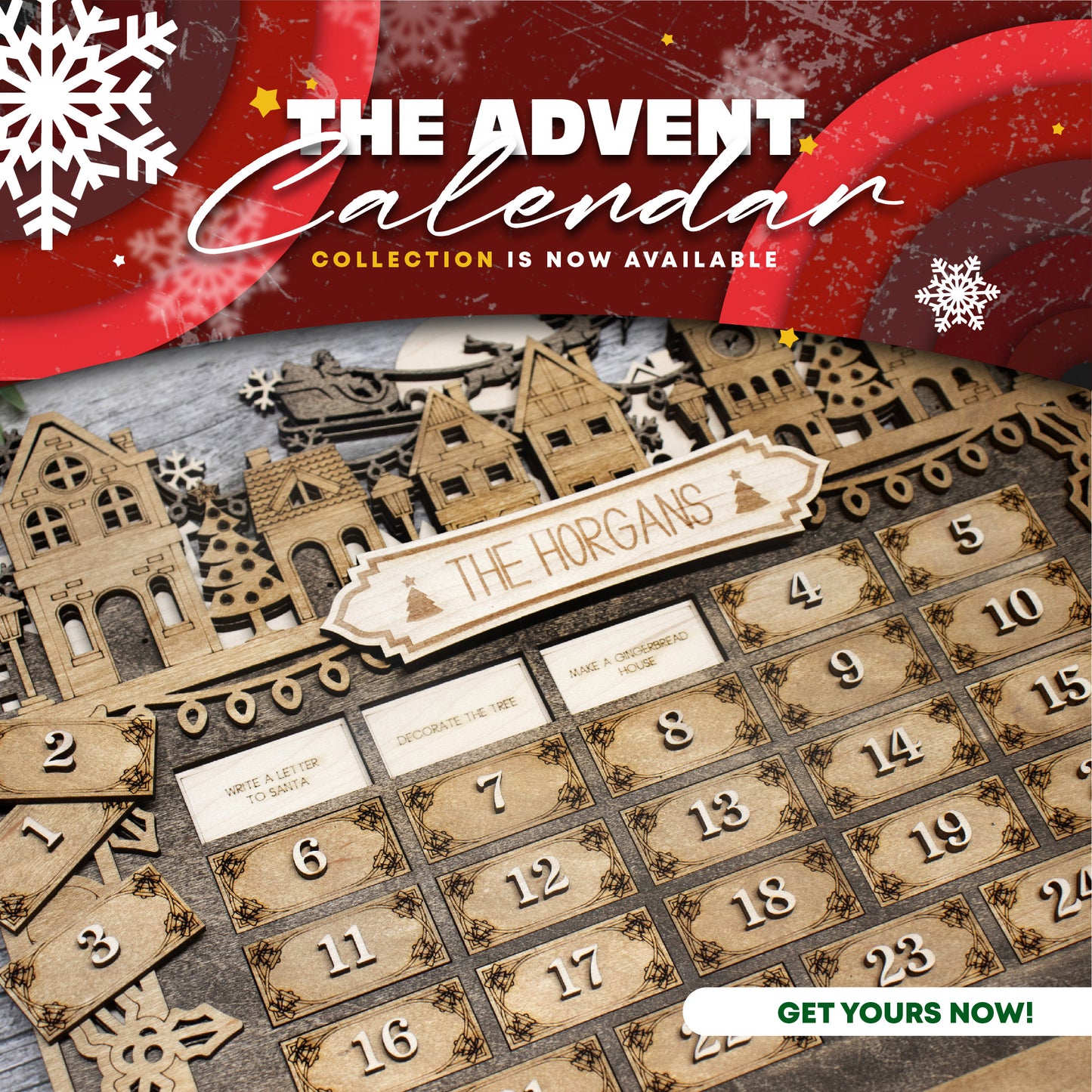 Personalized Christmas Advent Calendar