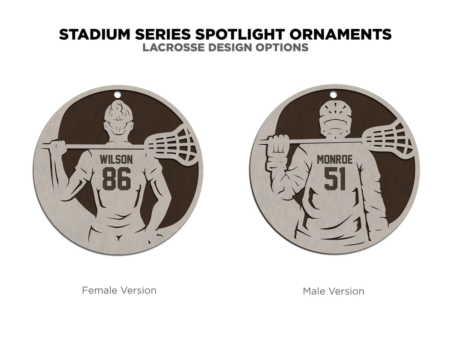 Personalized Sports Ornaments