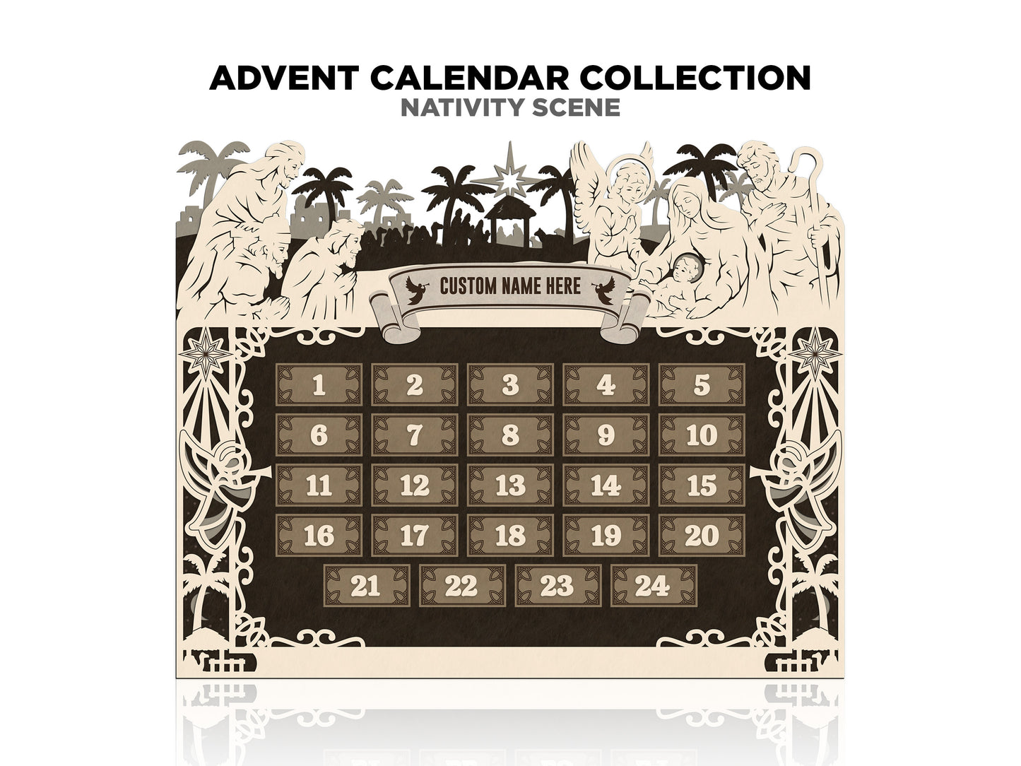 Personalized Christmas Advent Calendar