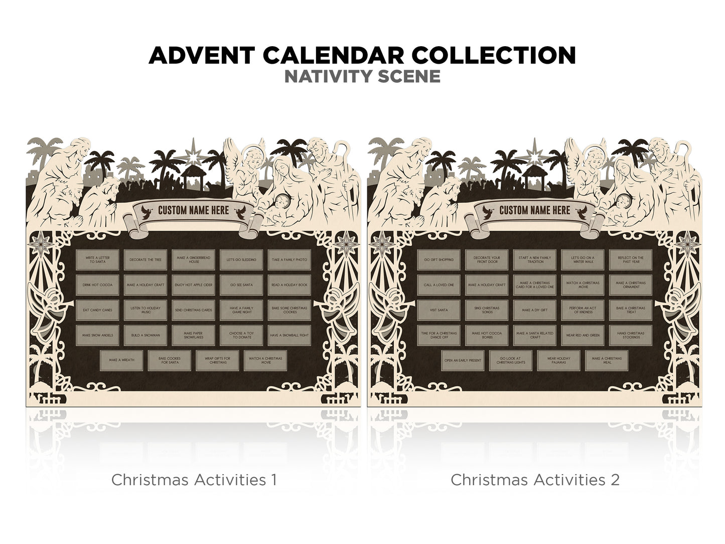 Personalized Christmas Advent Calendar