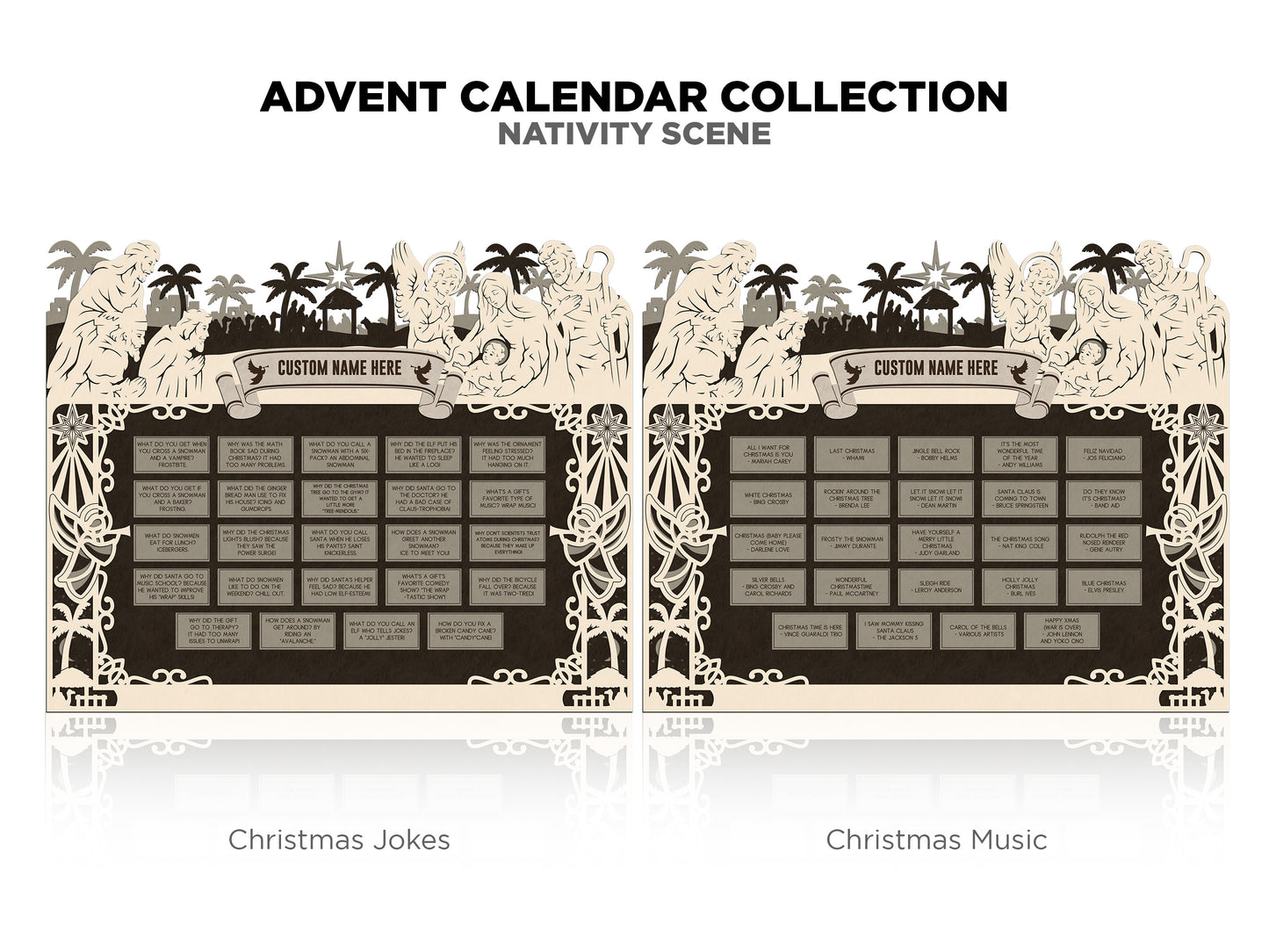 Personalized Christmas Advent Calendar