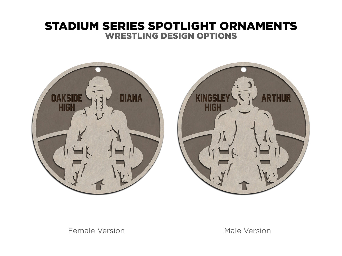 Personalized Sports Ornaments