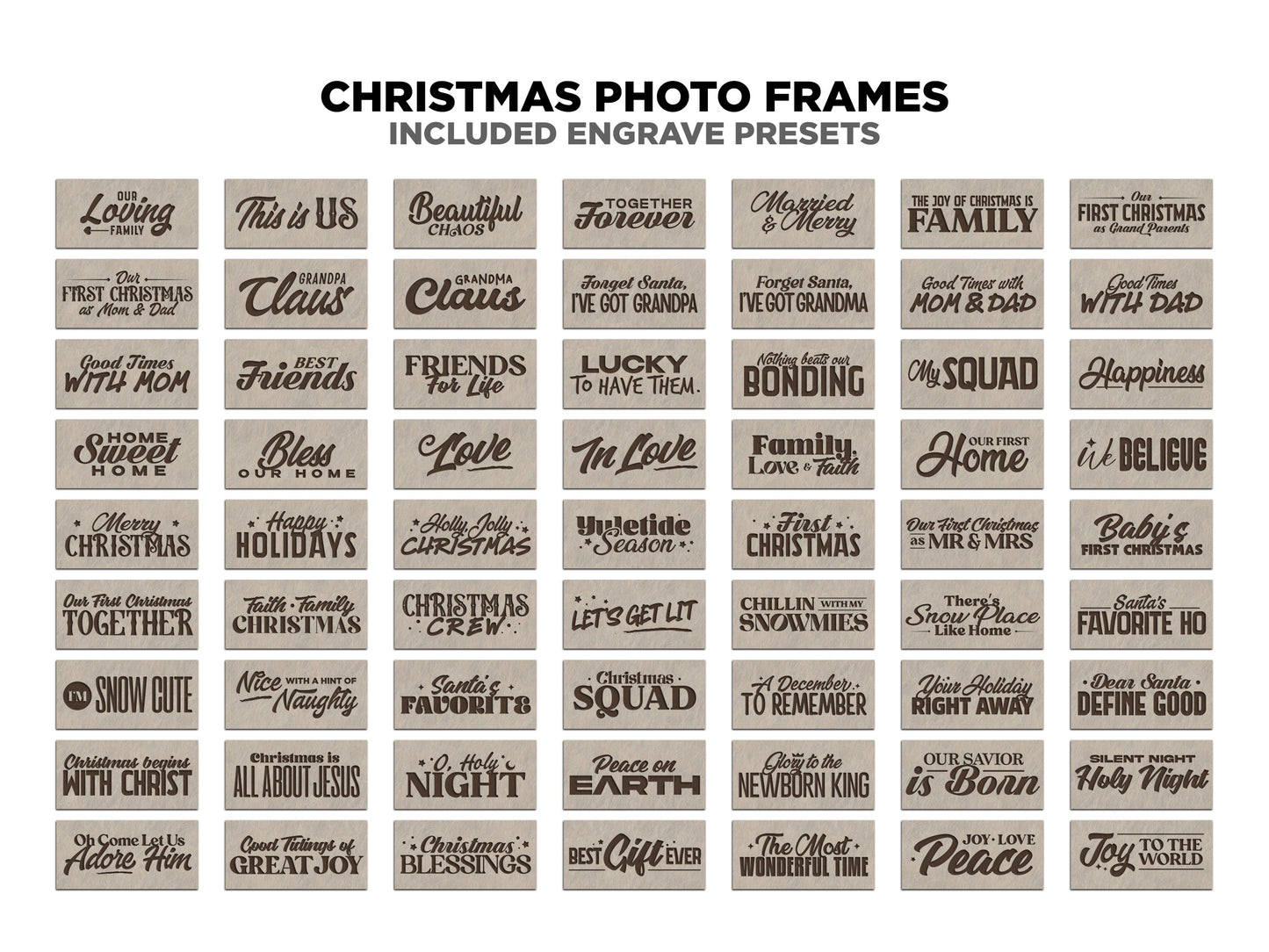 Christmas Photo Frames