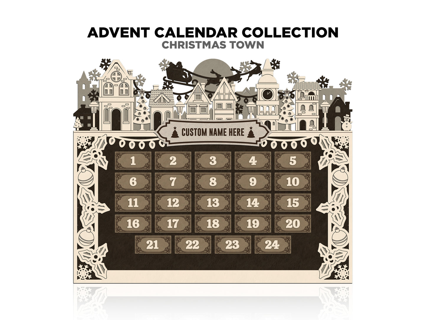 Personalized Christmas Advent Calendar