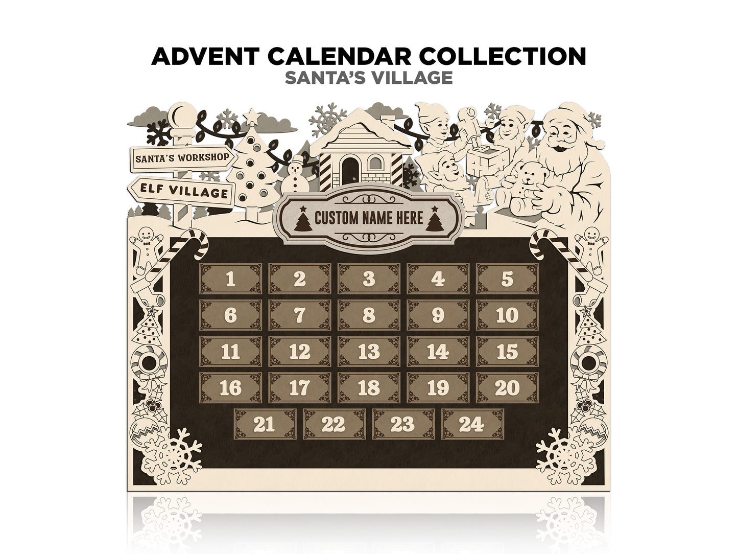 Personalized Christmas Advent Calendar