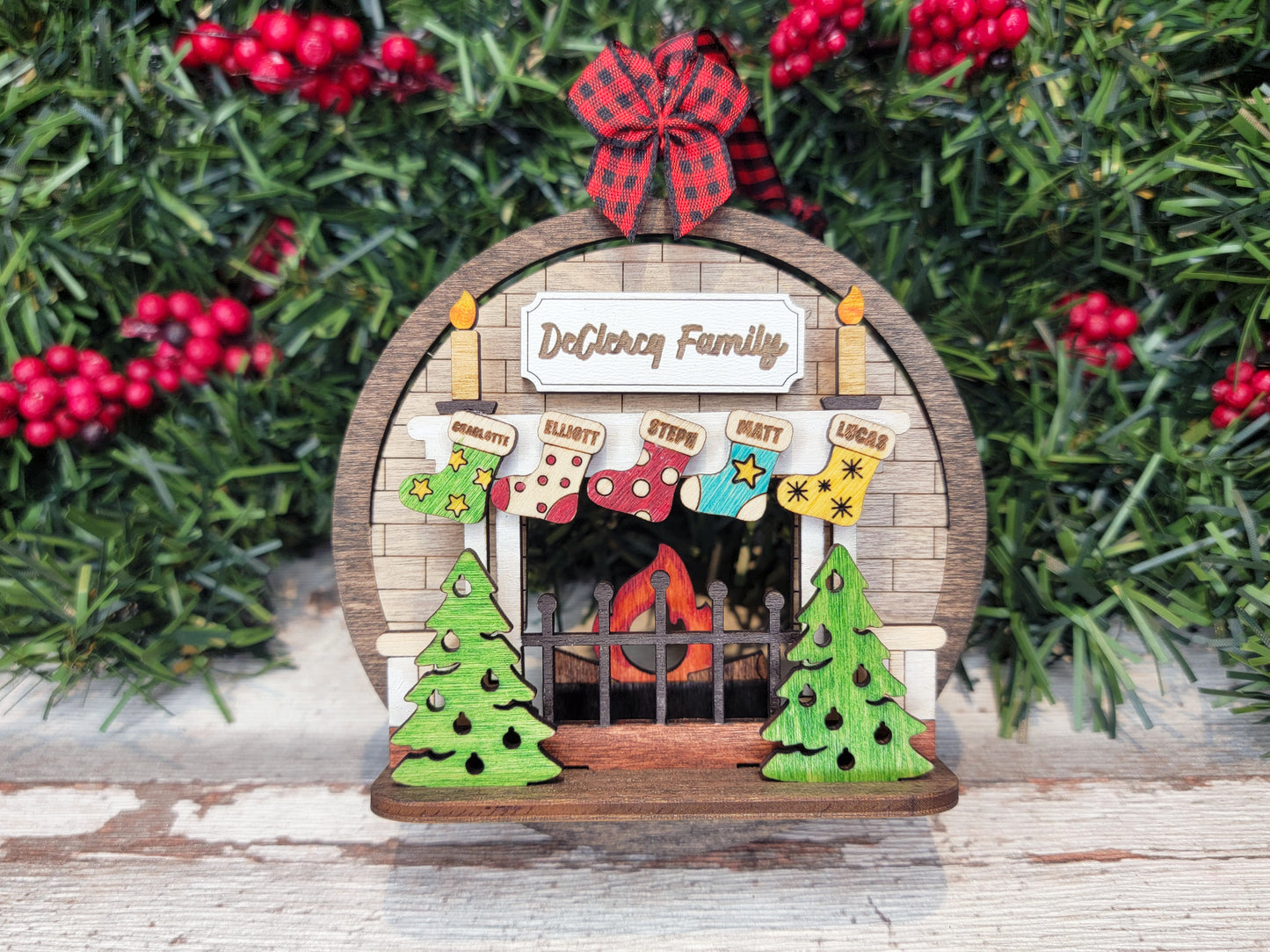 Personalized Pop-Up Christmas Ornaments