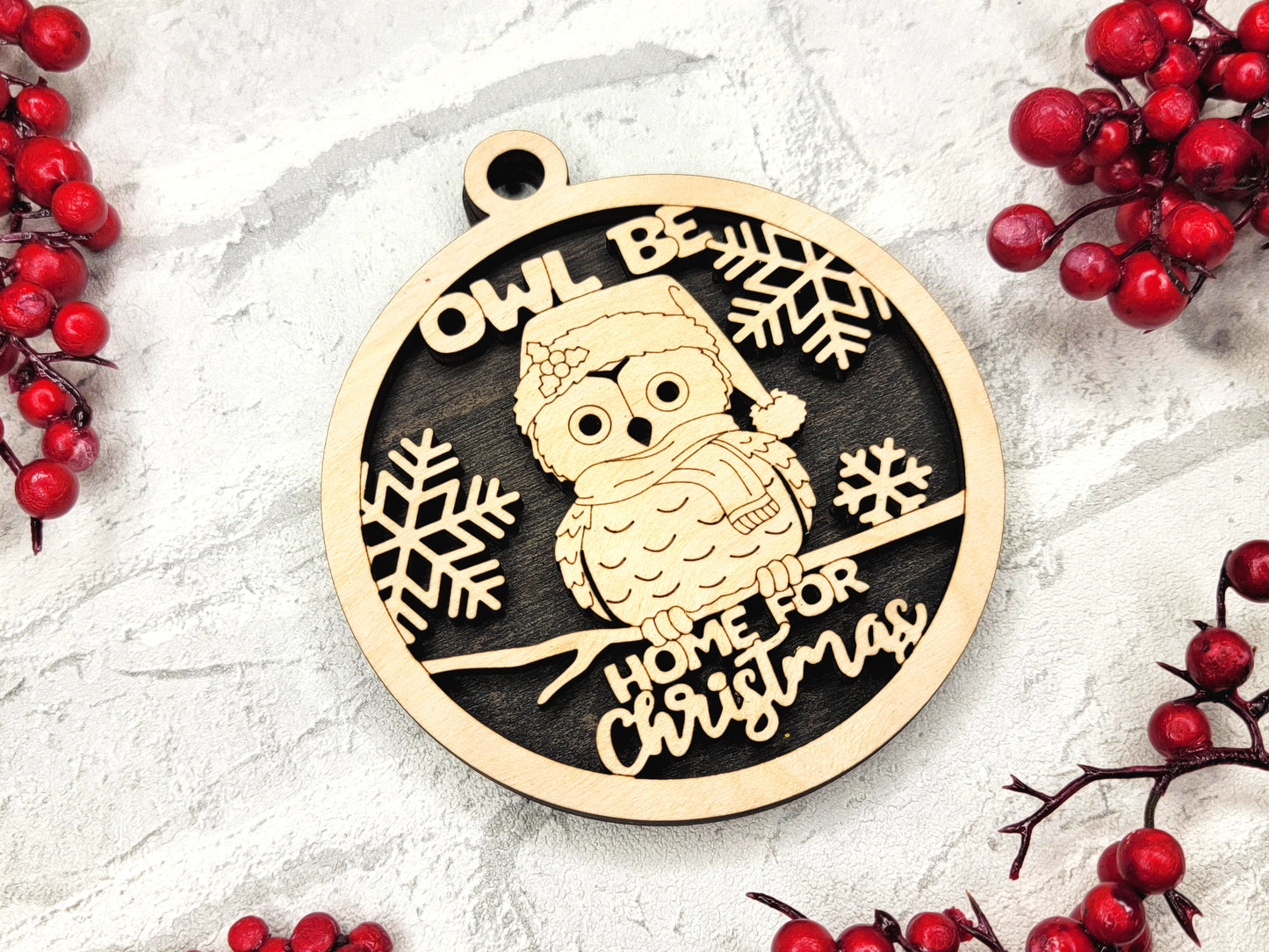 Fun Christmas Puns Ornaments