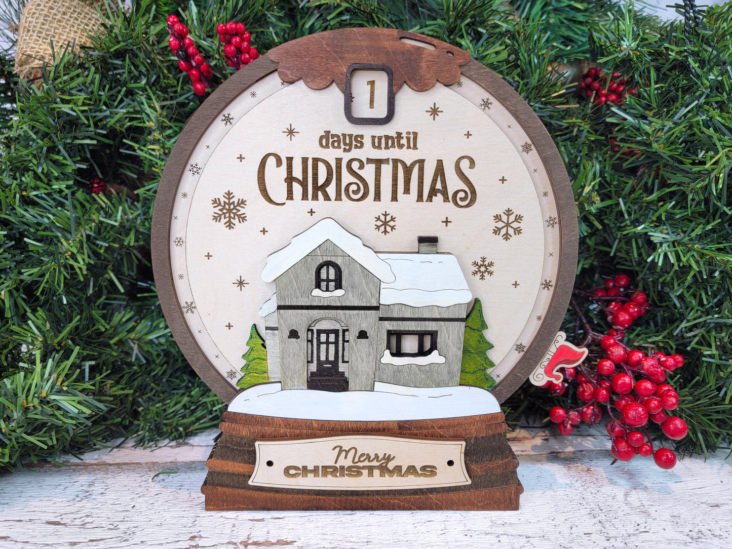 Countdown to Christmas Ornament – Daily Christmas Countdown Fun