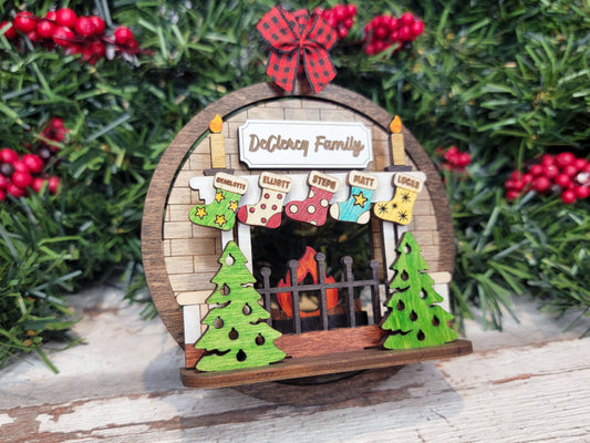 Personalized Pop-Up Christmas Ornaments