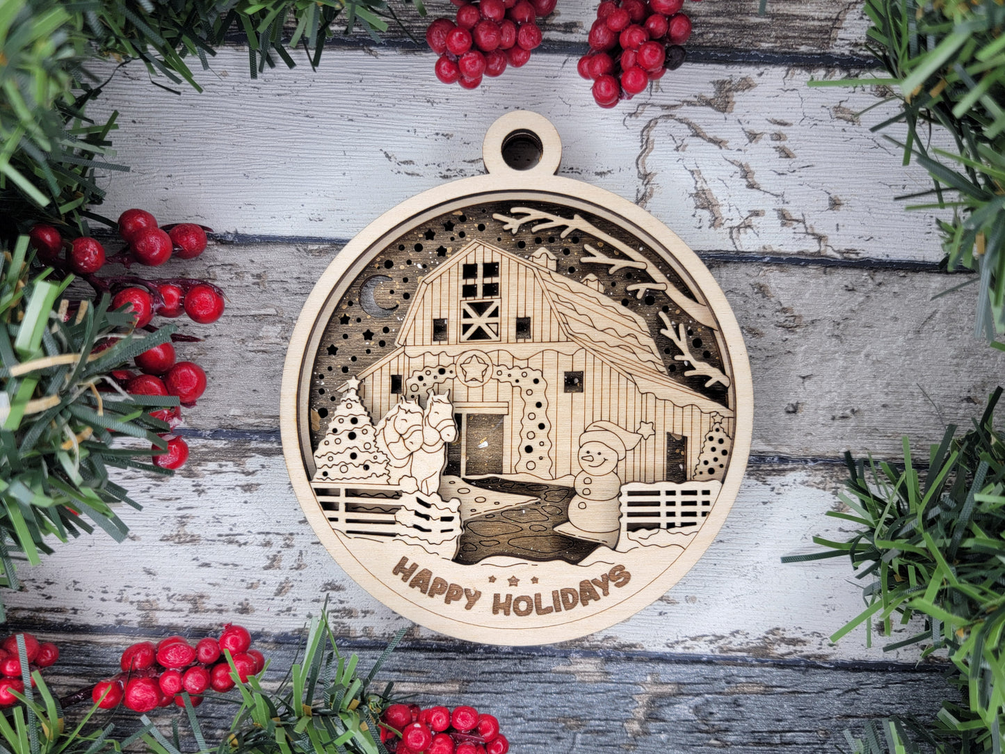 Personalized 3D Christmas Ornaments