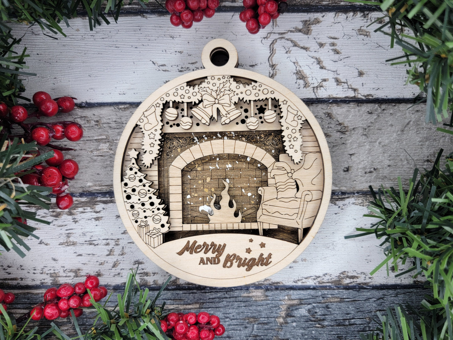 Personalized 3D Christmas Ornaments