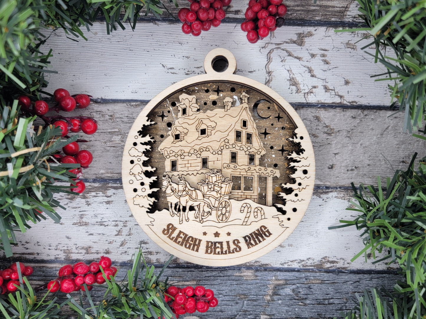 Personalized 3D Christmas Ornaments
