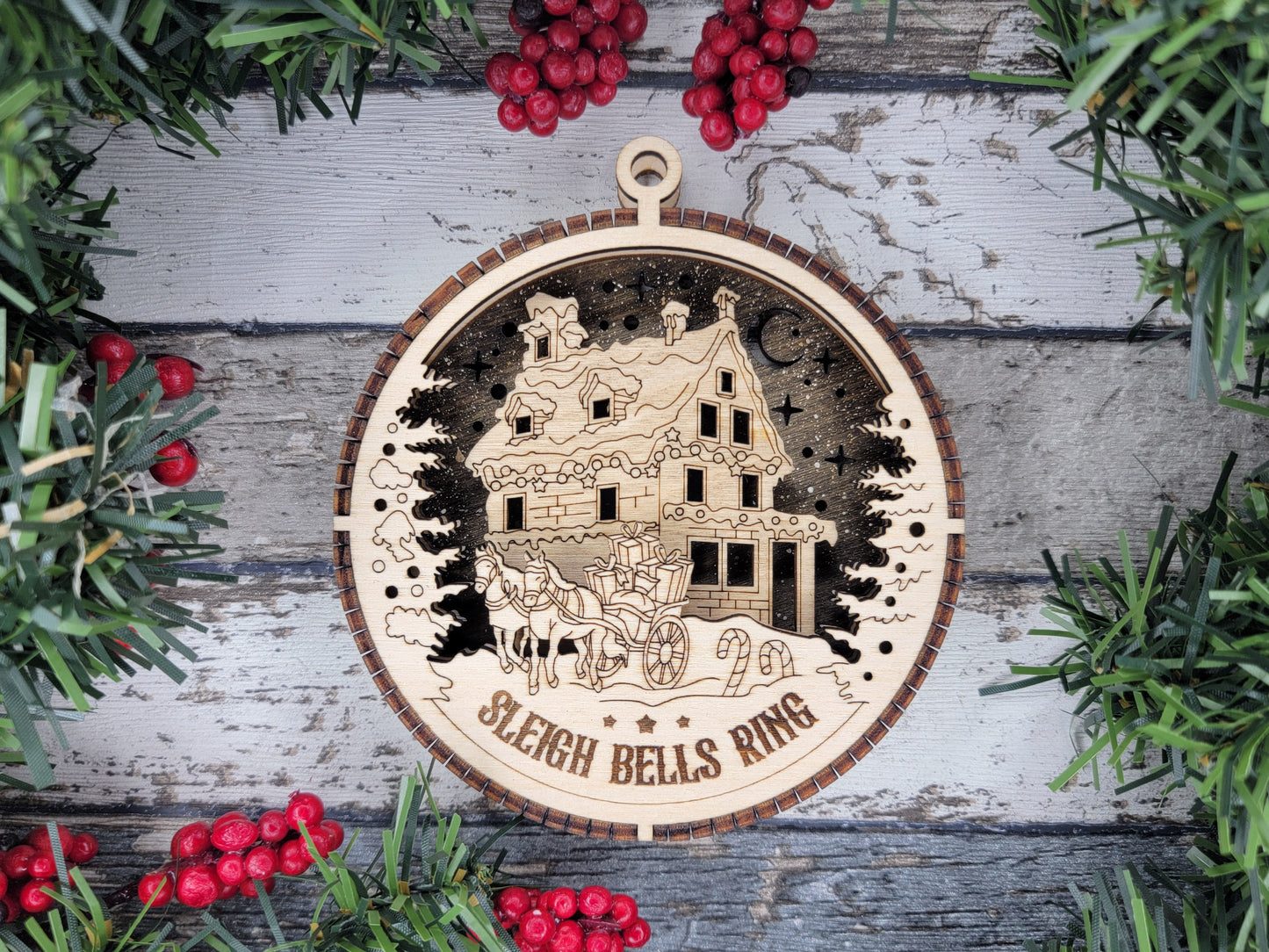 Personalized 3D Christmas Ornaments