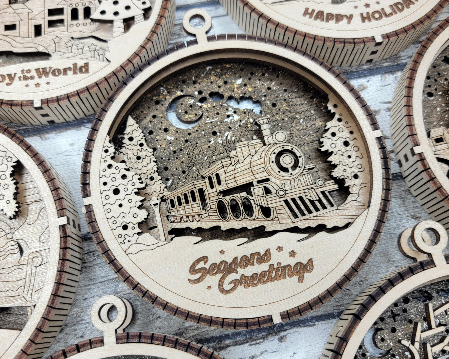 Personalized 3D Christmas Ornaments