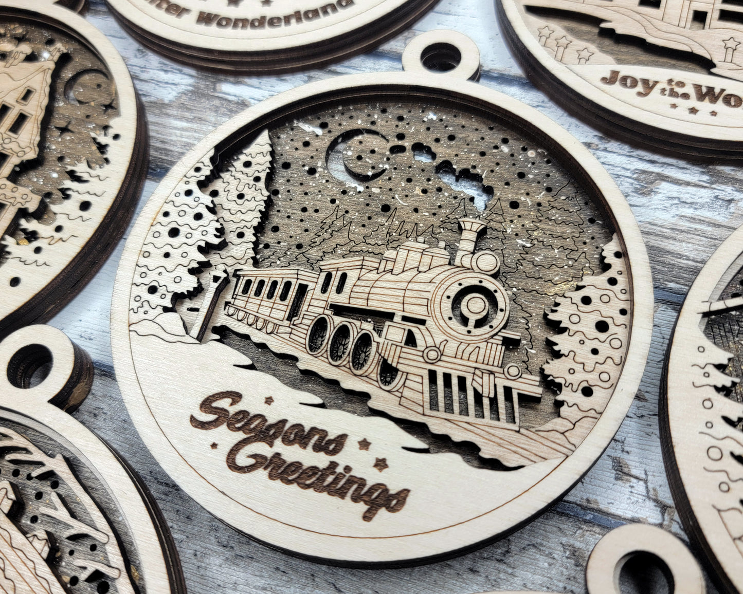 Personalized 3D Christmas Ornaments