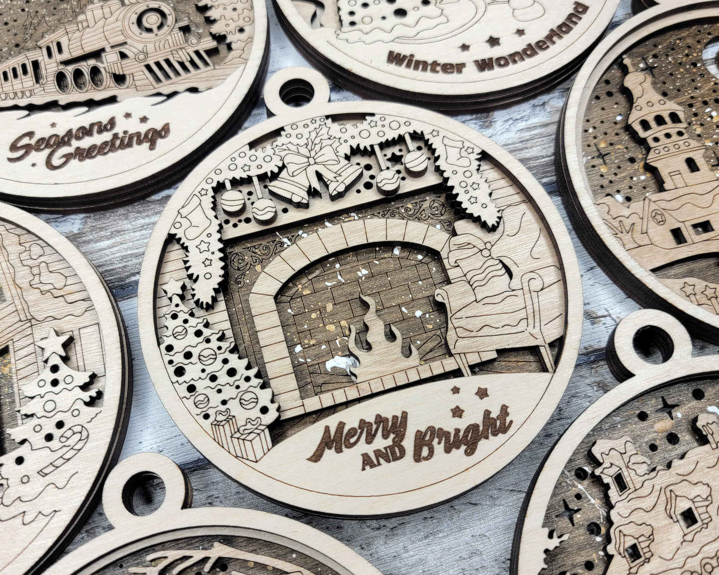 Personalized 3D Christmas Ornaments