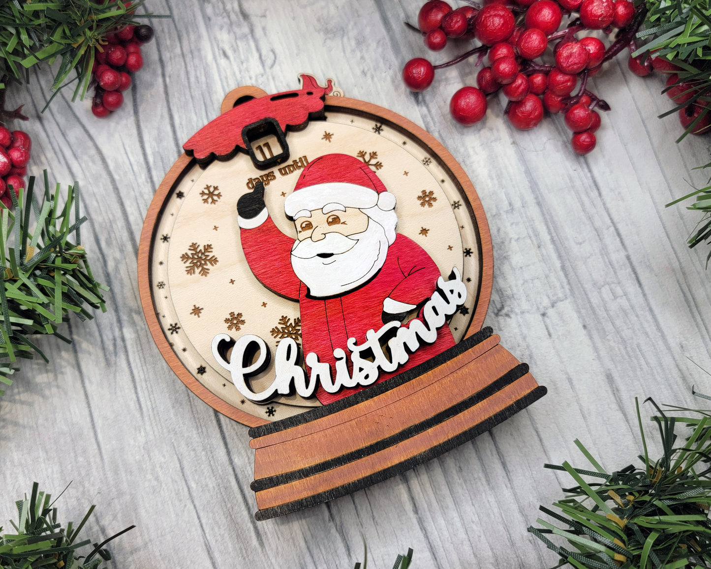 Countdown to Christmas Ornament – Daily Christmas Countdown Fun