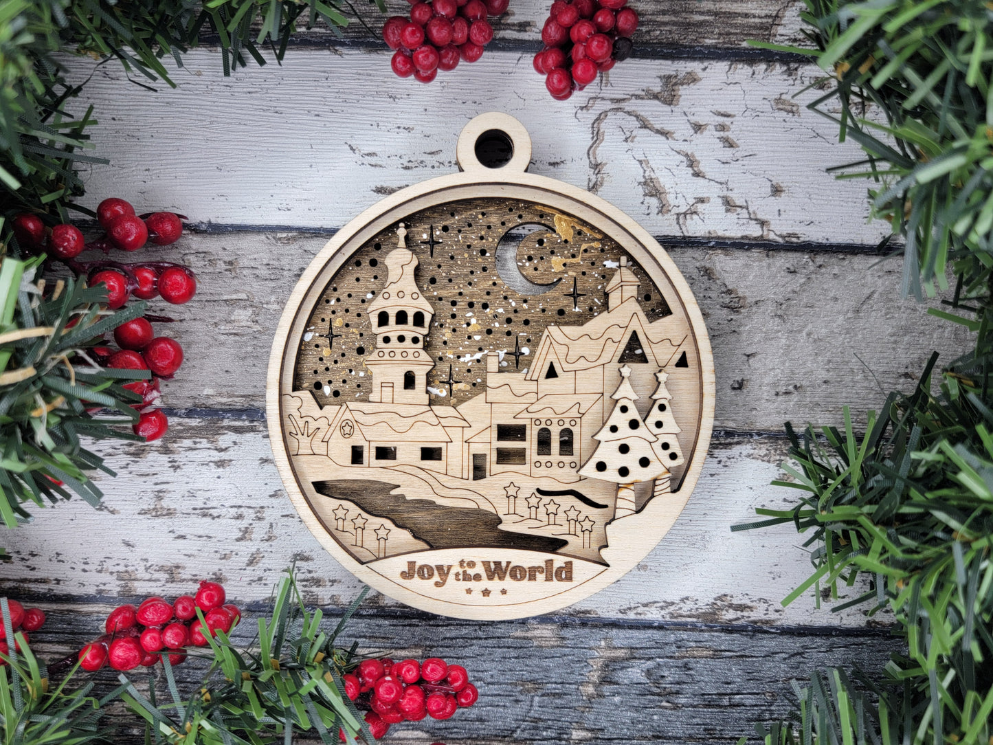 Personalized 3D Christmas Ornaments