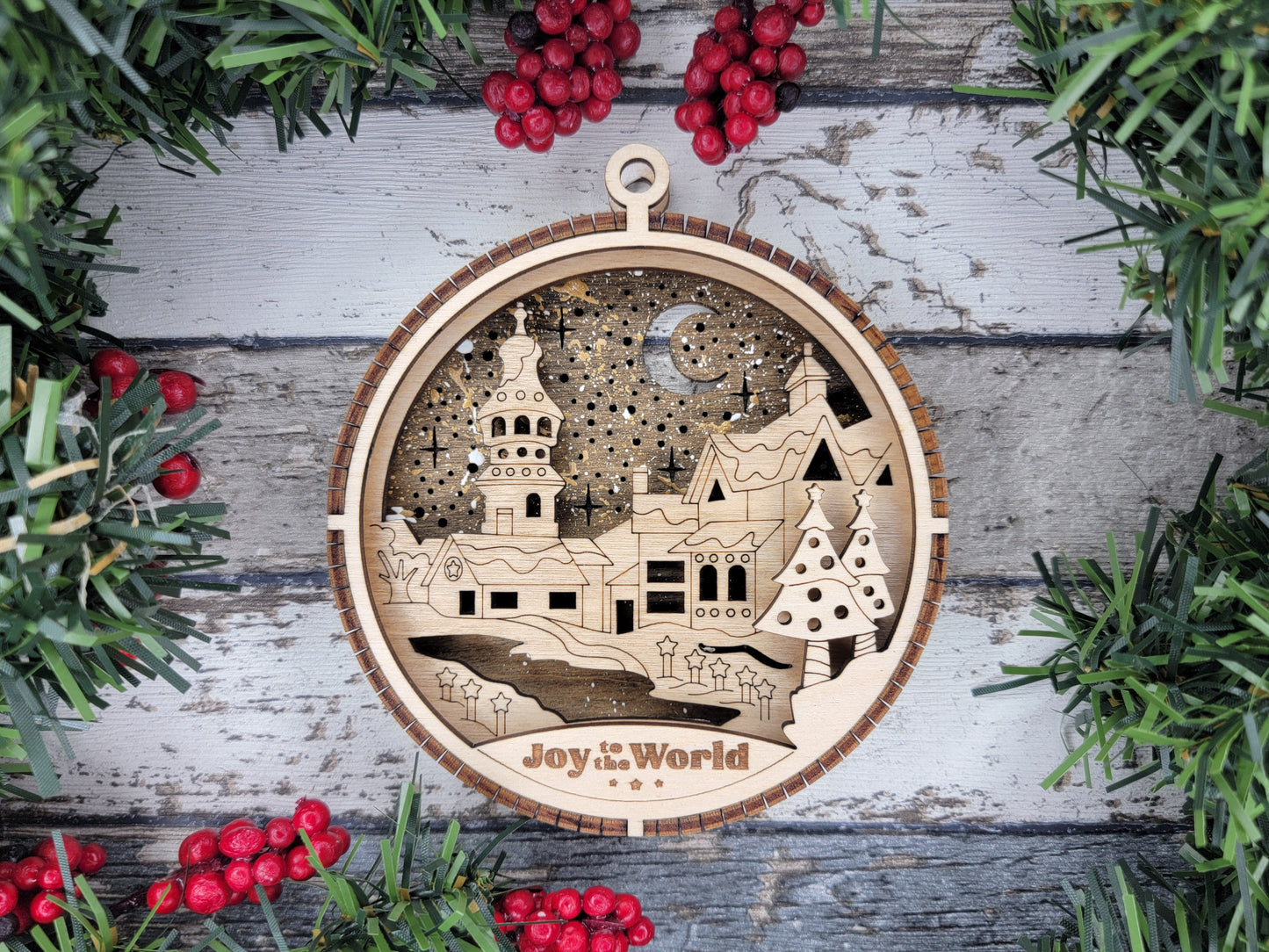 Personalized 3D Christmas Ornaments