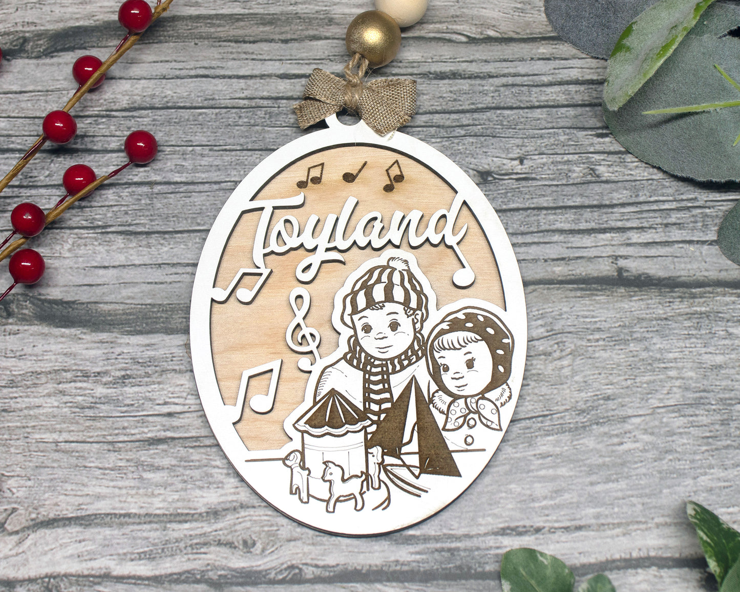 Classic Christmas Carol Ornaments