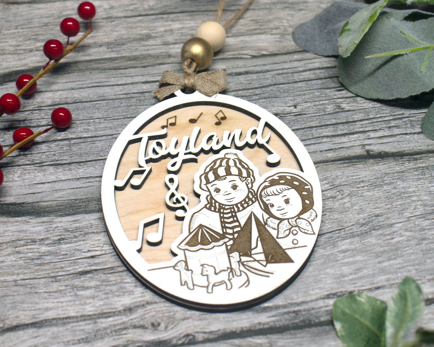 Classic Christmas Carol Ornaments