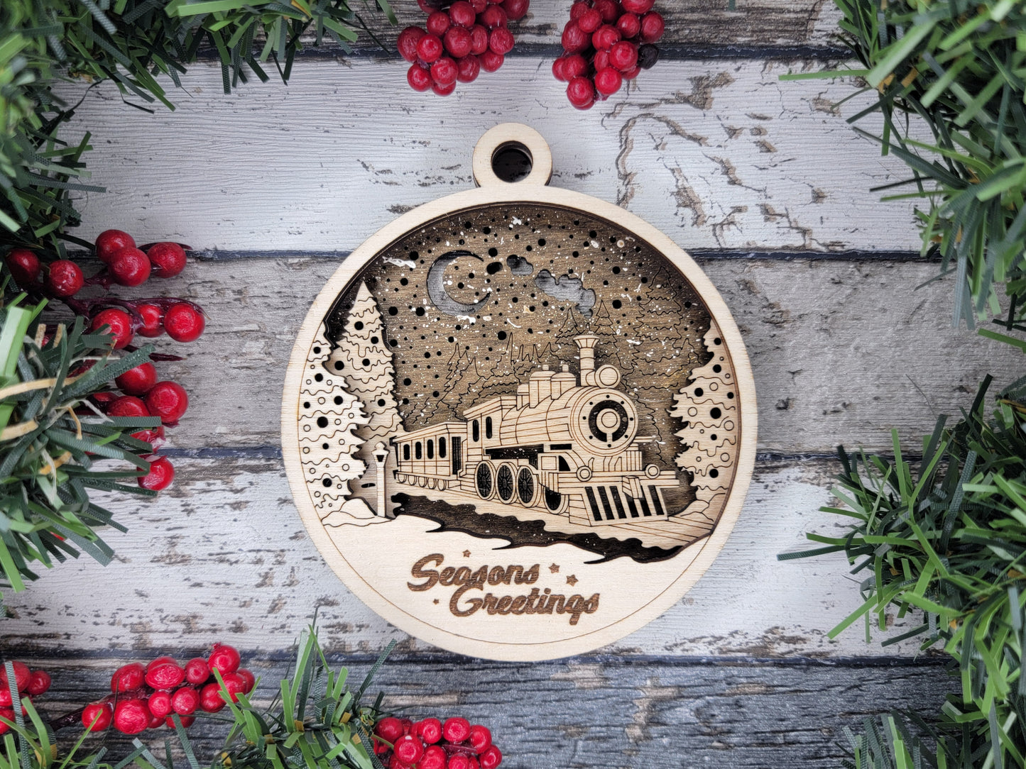 Personalized 3D Christmas Ornaments