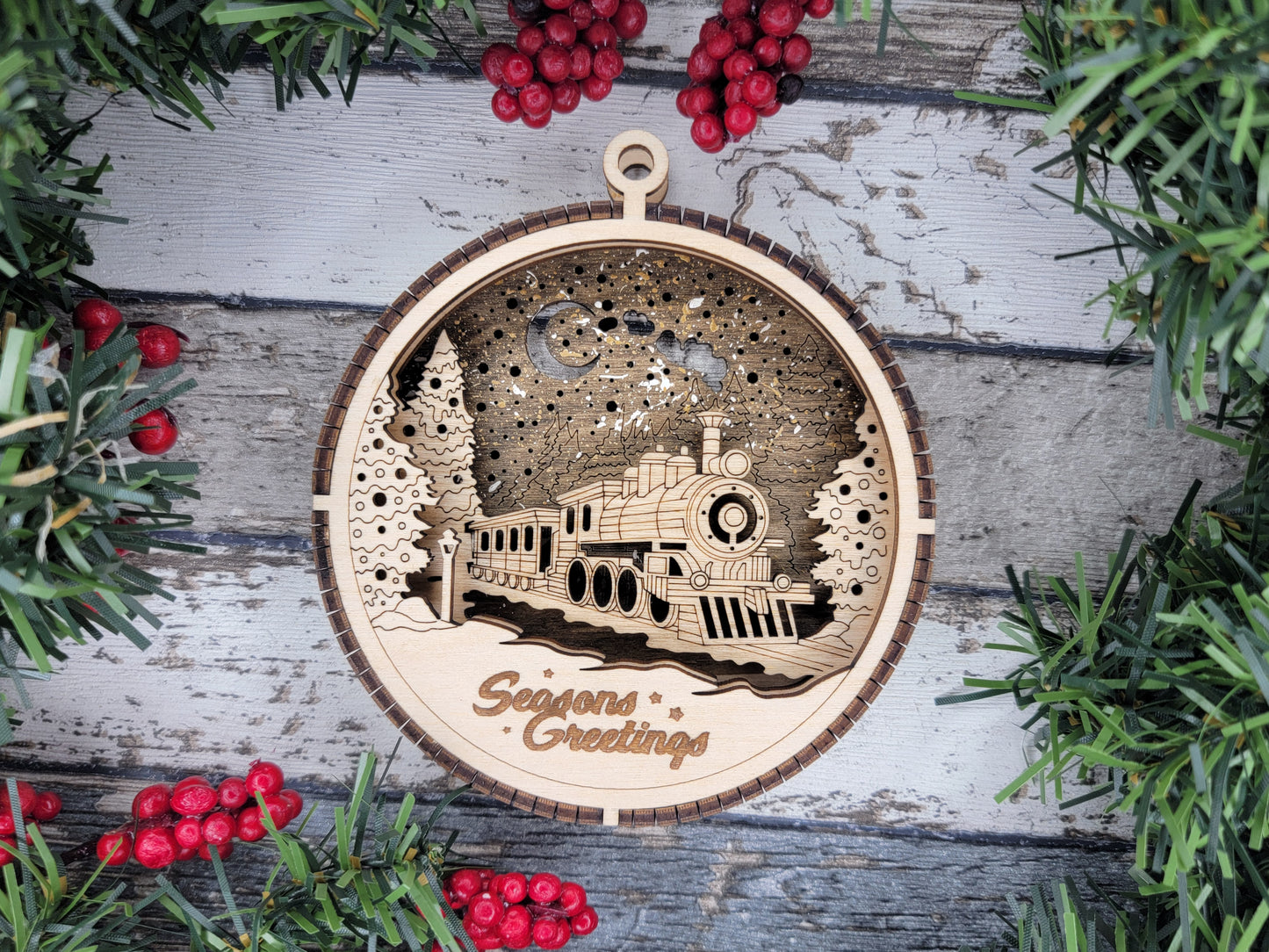 Personalized 3D Christmas Ornaments