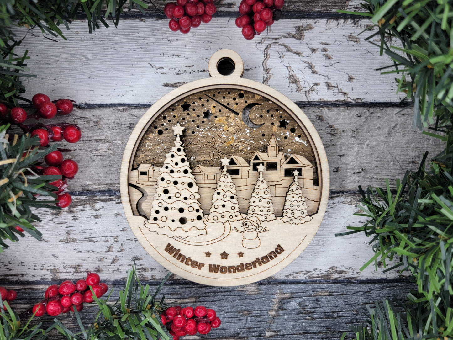 Personalized 3D Christmas Ornaments