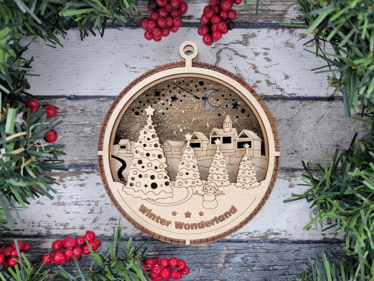 Personalized 3D Christmas Ornaments