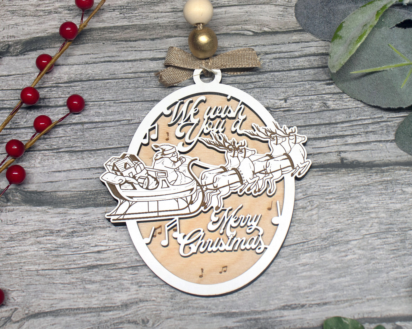 Classic Christmas Carol Ornaments