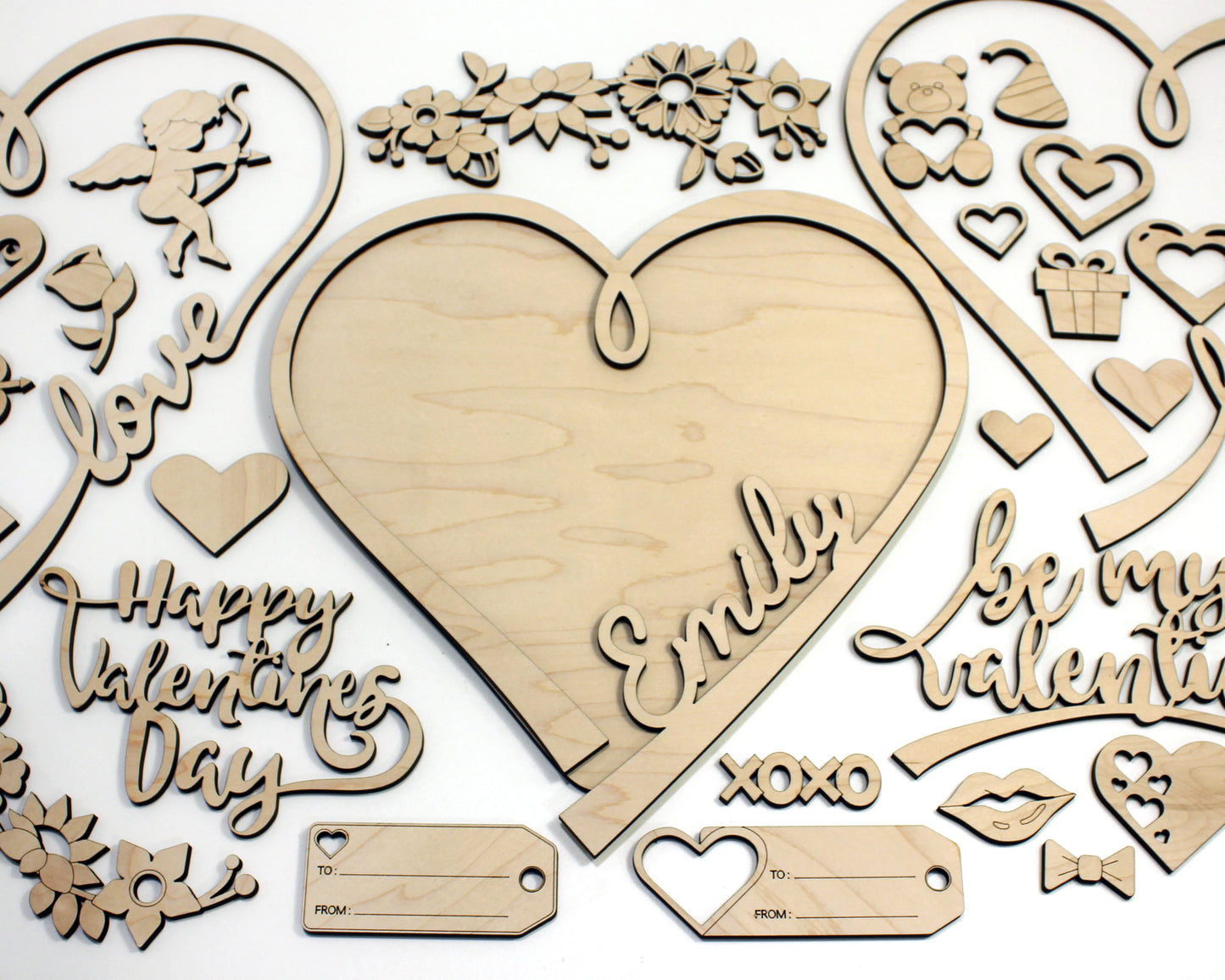 Build a Heart Valentine Craft Set